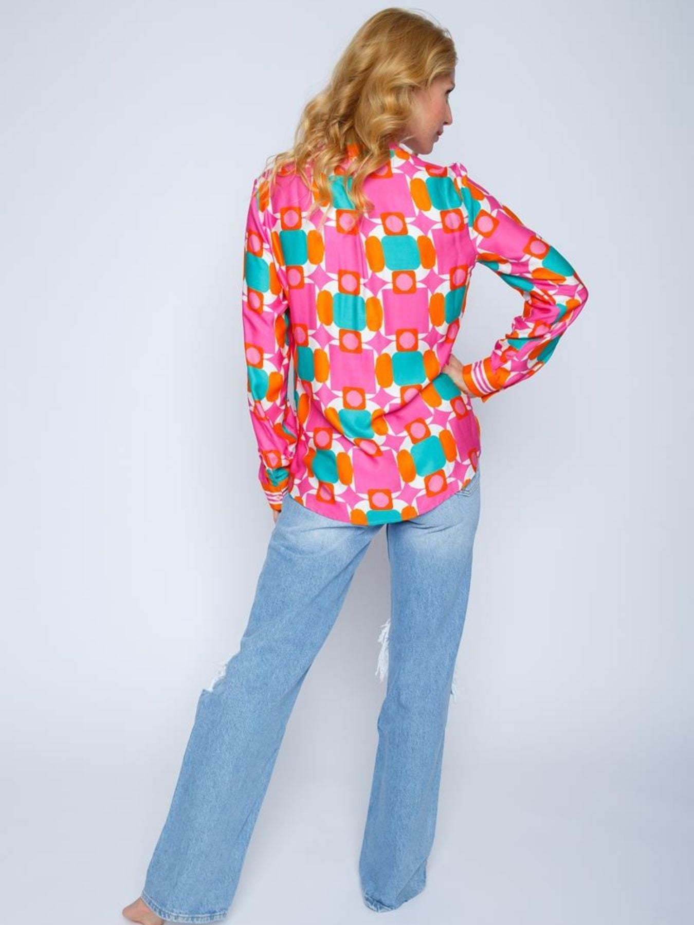 Bellachicha Geometrik Pink