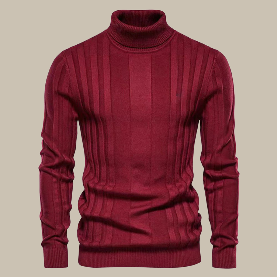 Col roulé Henry | Pull de luxe élégant pour homme