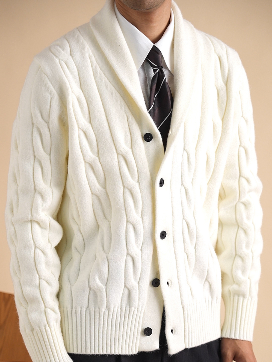 Cardigan col châle Bellachicha pour homme