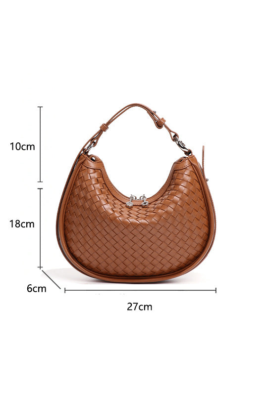 Sac de courses en forme de croissant