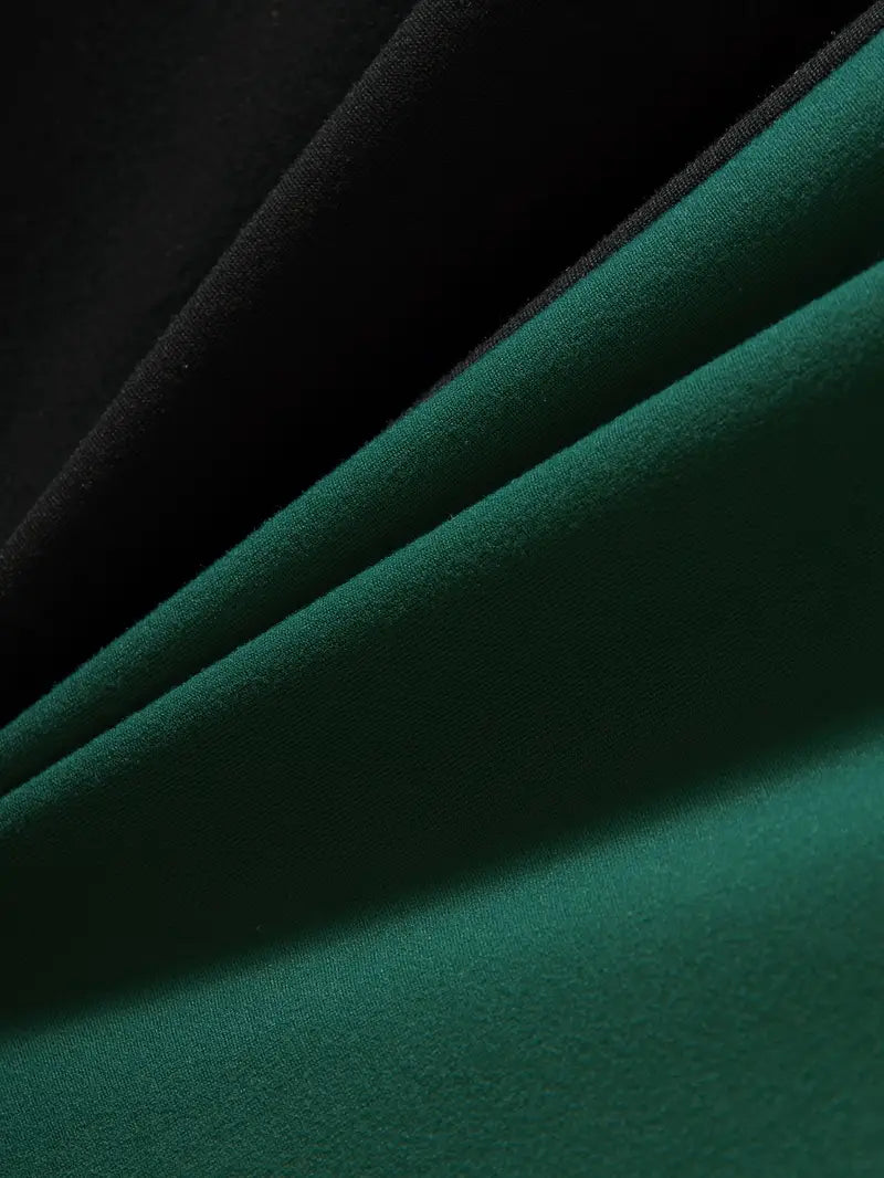 Robert – T-shirt élégant à blocs de couleurs, à manches courtes et col rond