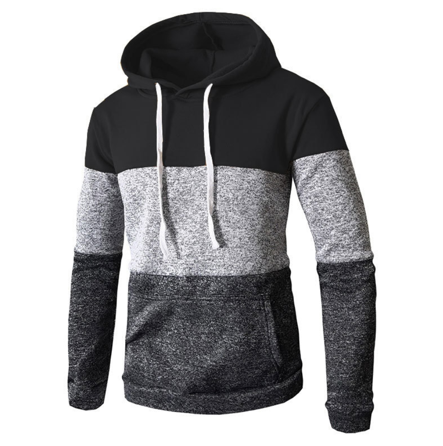 Daniel – Sweat à capuche color-block pour homme