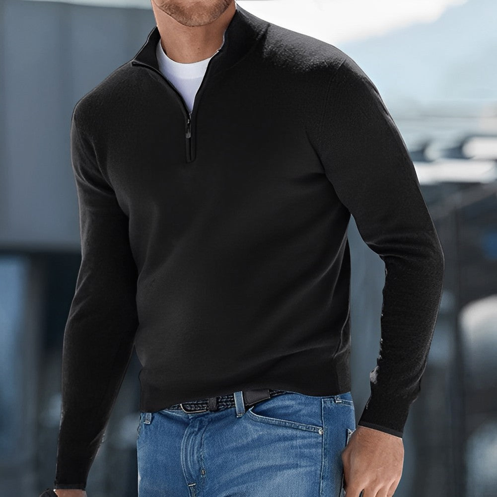 Pull zippé pour homme Hermano 