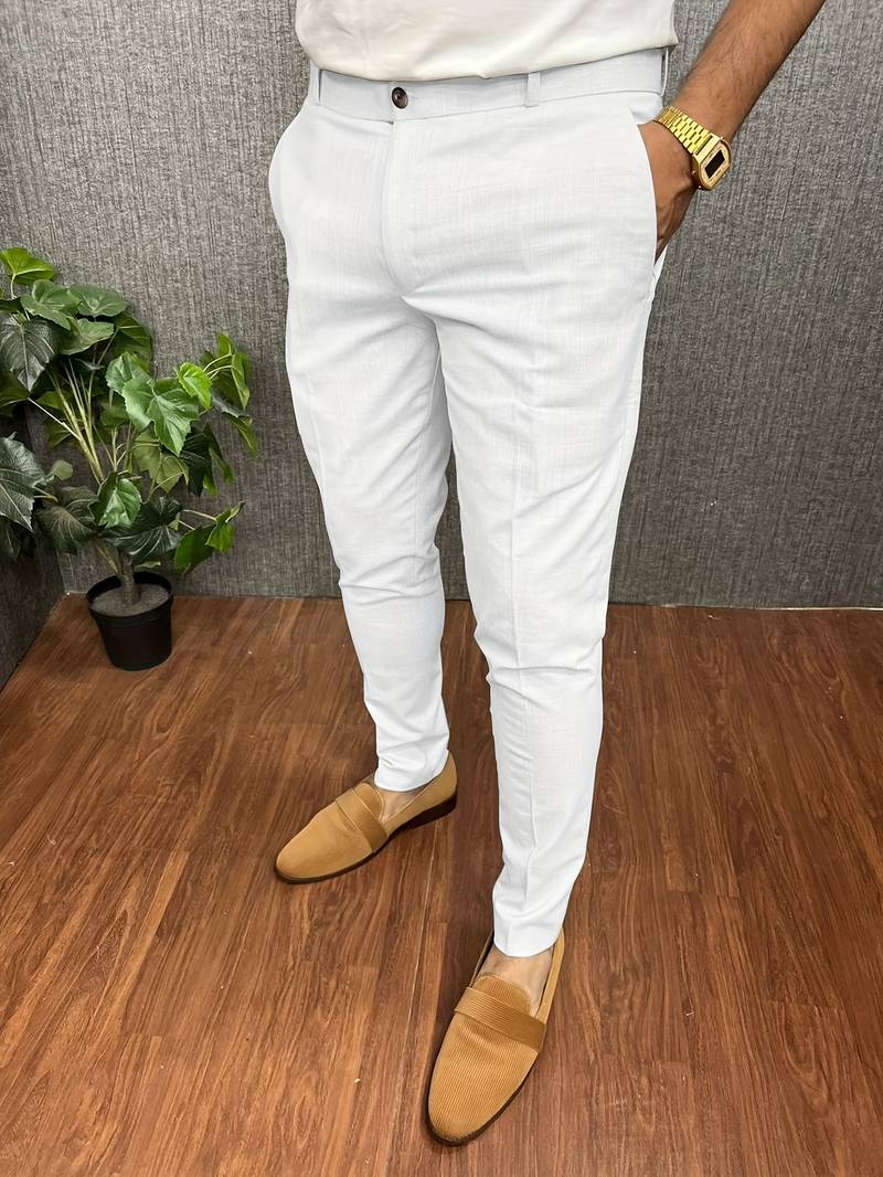 Leo – pantalon de costume formel élégant