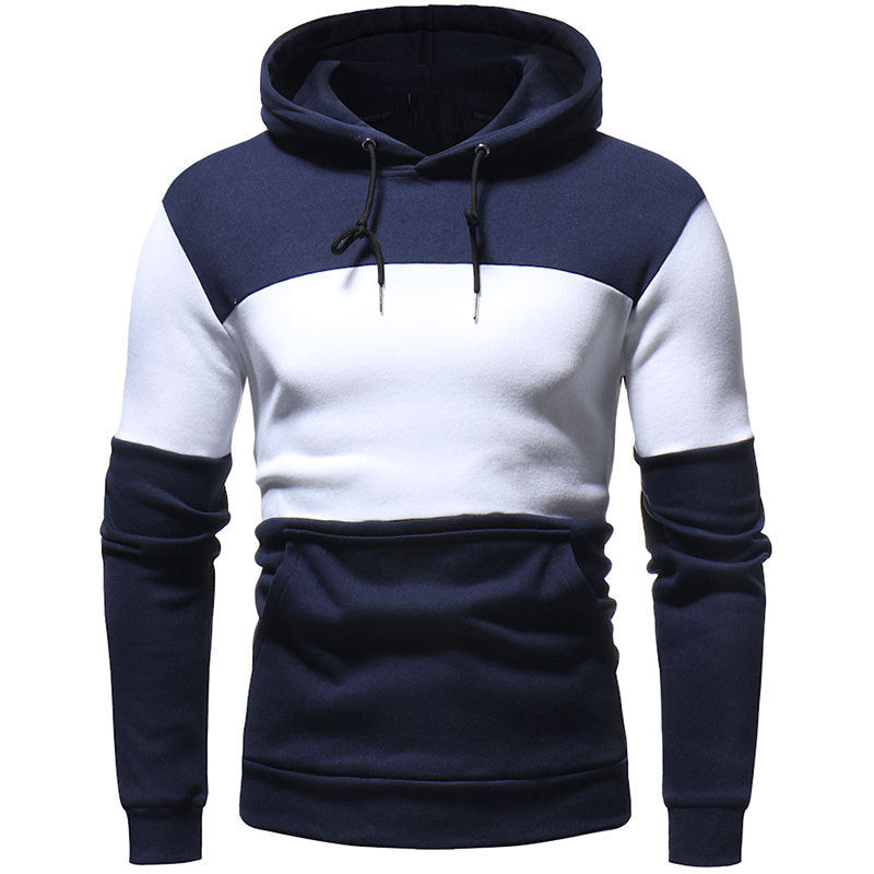 Brian – Sweat à capuche color-block pour homme