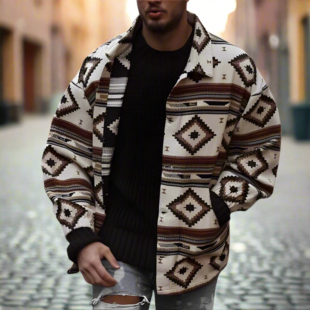 Cordell - Lockerer Freizeitpullover mit Reißverschluss