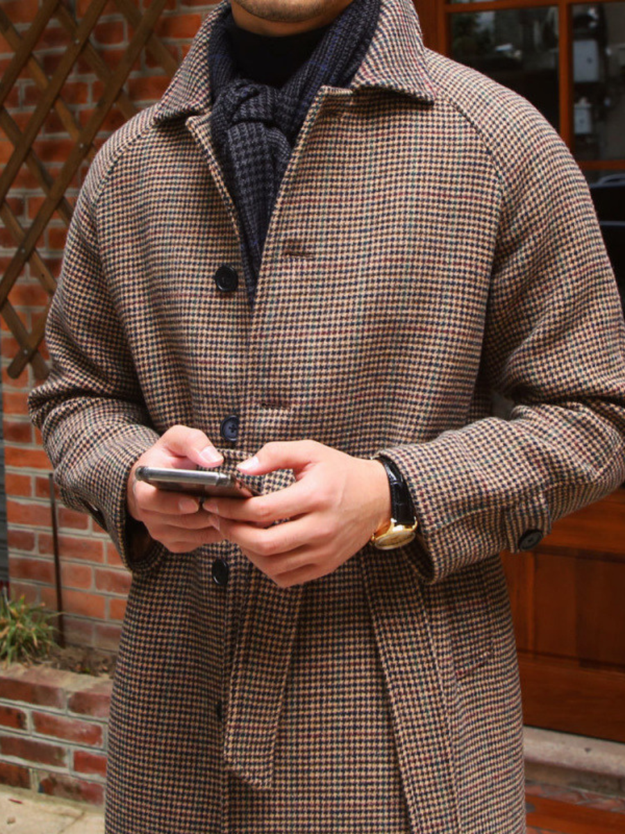 Bellachicha Balmoral Woll-Trenchcoat