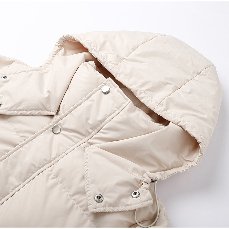 Abigail – longue veste d'hiver matelassée