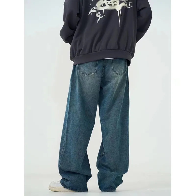 Aric - jean droit large en denim