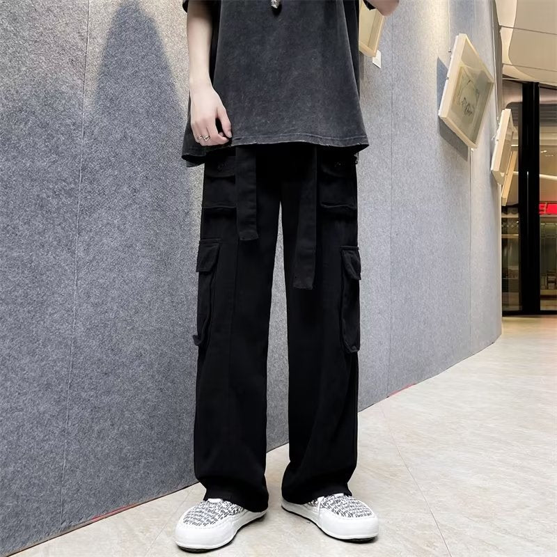Chadwick - pantalon cargo droit baggy