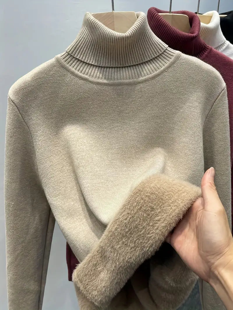 Emma – pull à col roulé