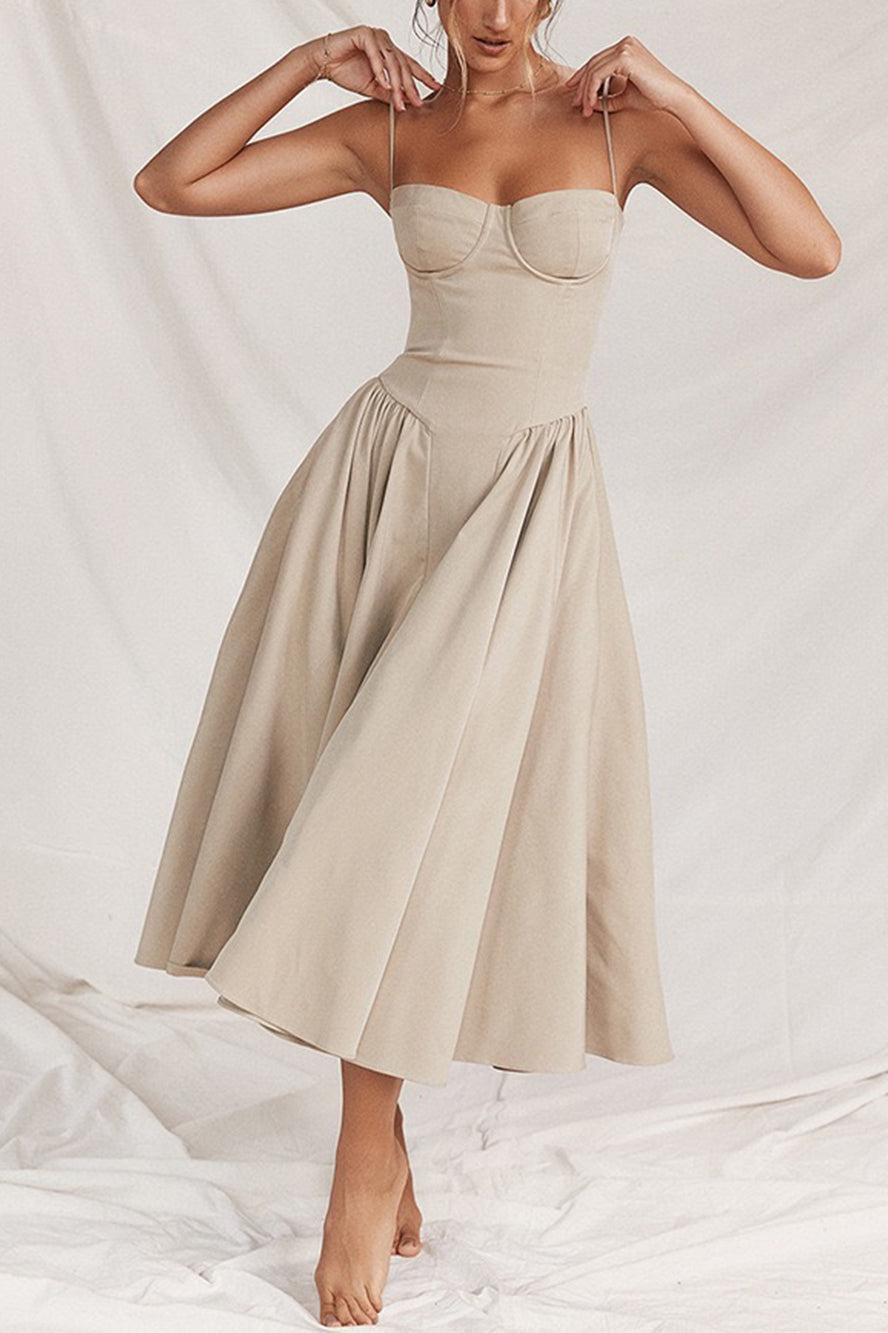 Sexy Sling-Midikleid