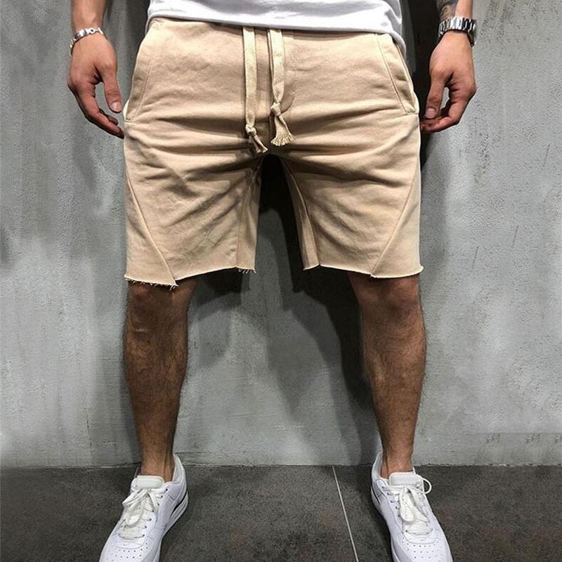 Short ample à taille élastique pour homme