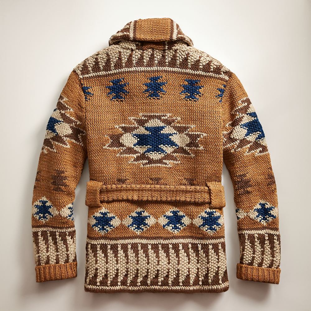 Callum - Pull chaud en laine jacquard 