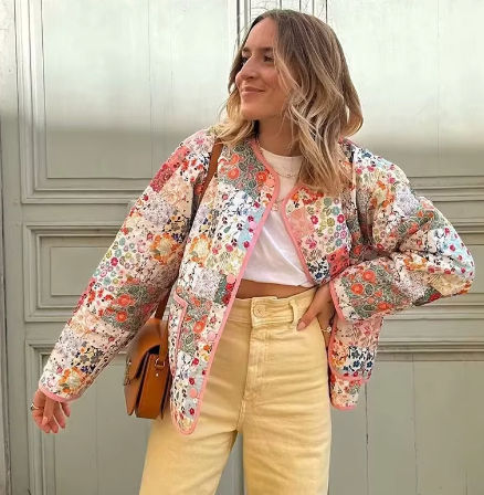 Jacks Damen Freizeit Druck Lange Ärmel