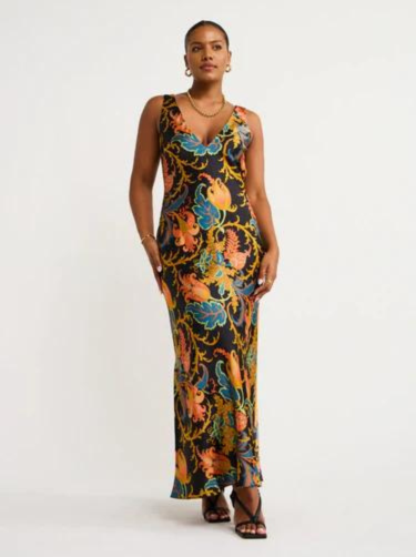 EBBA™ | ROBE MAXI SANS MANCHES 