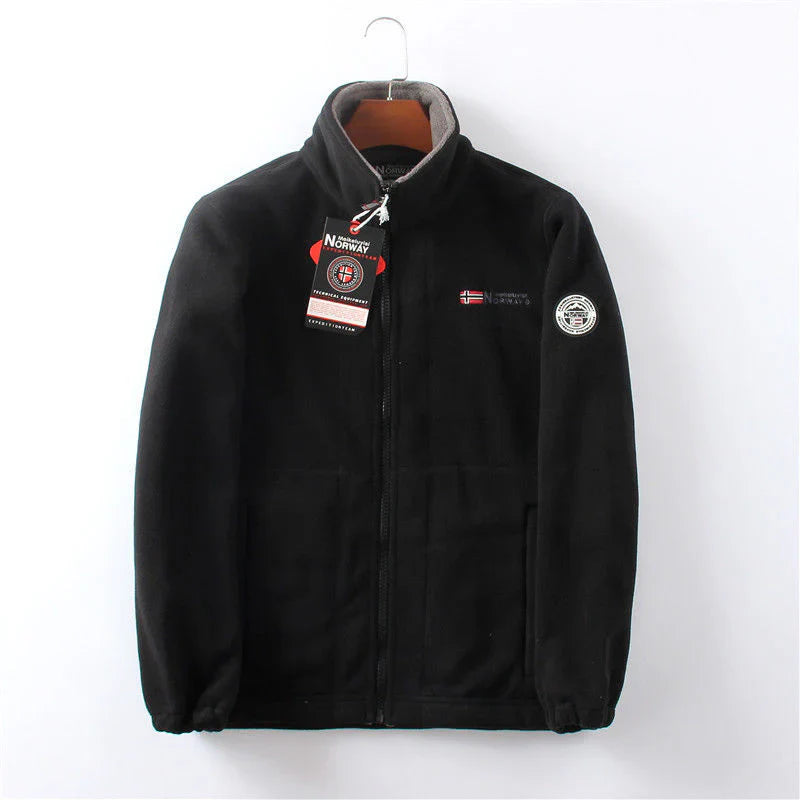 Veste polaire coupe-vent et confortable pour homme