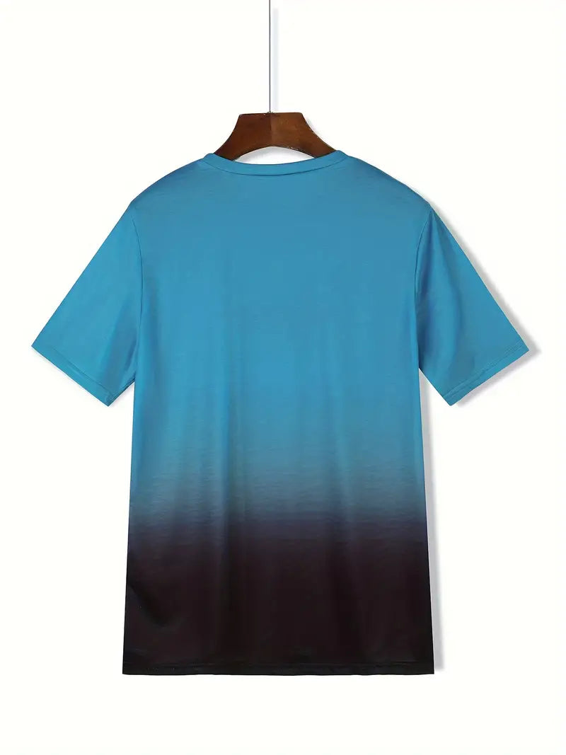 Aiden – T-shirt confortable avec graphismes dégradés pour homme