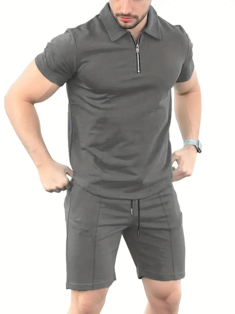 Tyler – Ensemble polo 2 pièces décontracté et tendance
