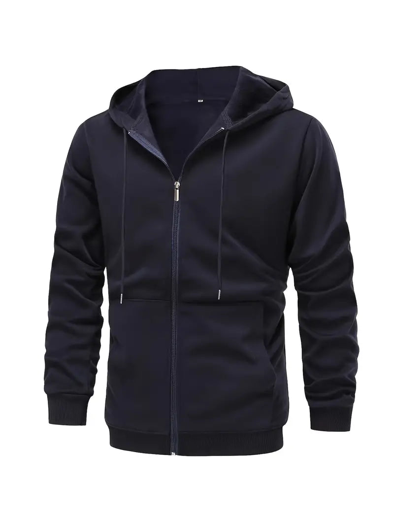 Nolan – Veste zippée décontractée à manches longues pour homme