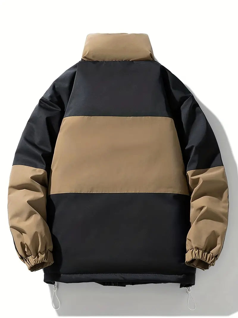 Xavier – veste matelassée décontractée au look color block
