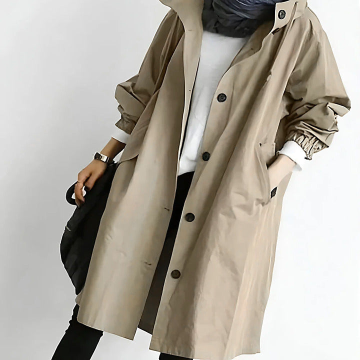 Coupe-vent imperméable avec capuche