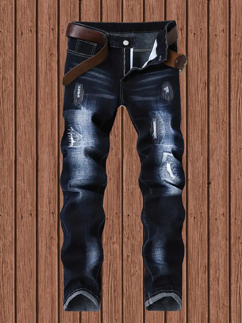 Oliver – jean skinny déchiré décontracté