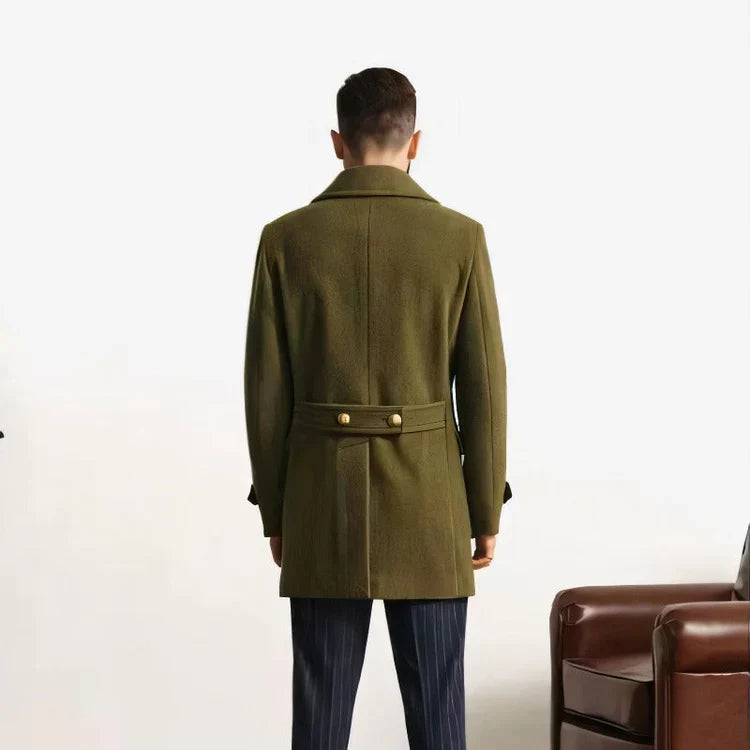 Adam - veste chaude pour homme avec poches latérales et col de veste