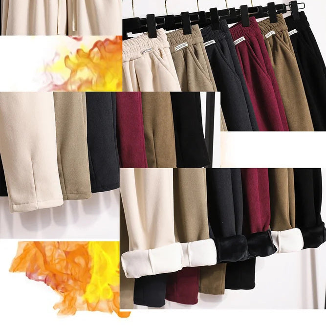 Abe - Superbe pantalon en tissu doux avec une coupe élégante