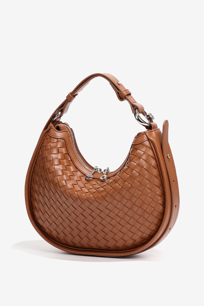Sac de courses en forme de croissant