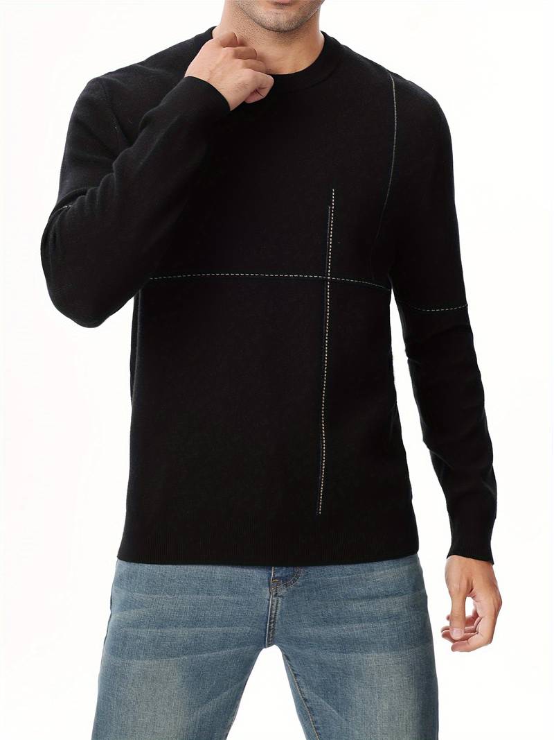 Andrew – Pull ras du cou décontracté pour homme