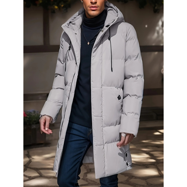 Andréas | veste parka d'hiver pour homme | long