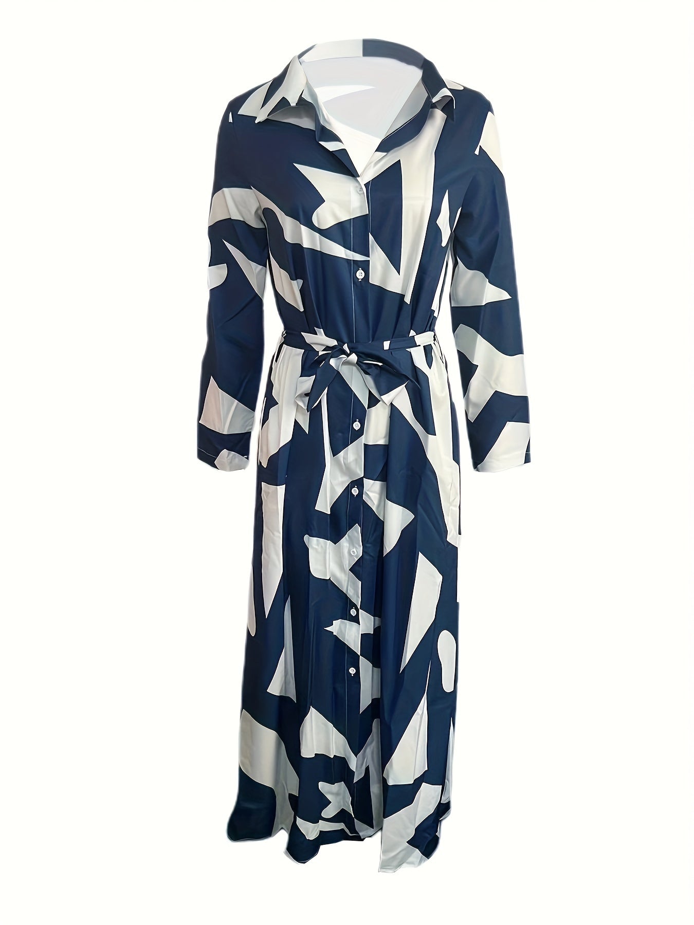 Aliyah - Gestreiftes Maxikleid