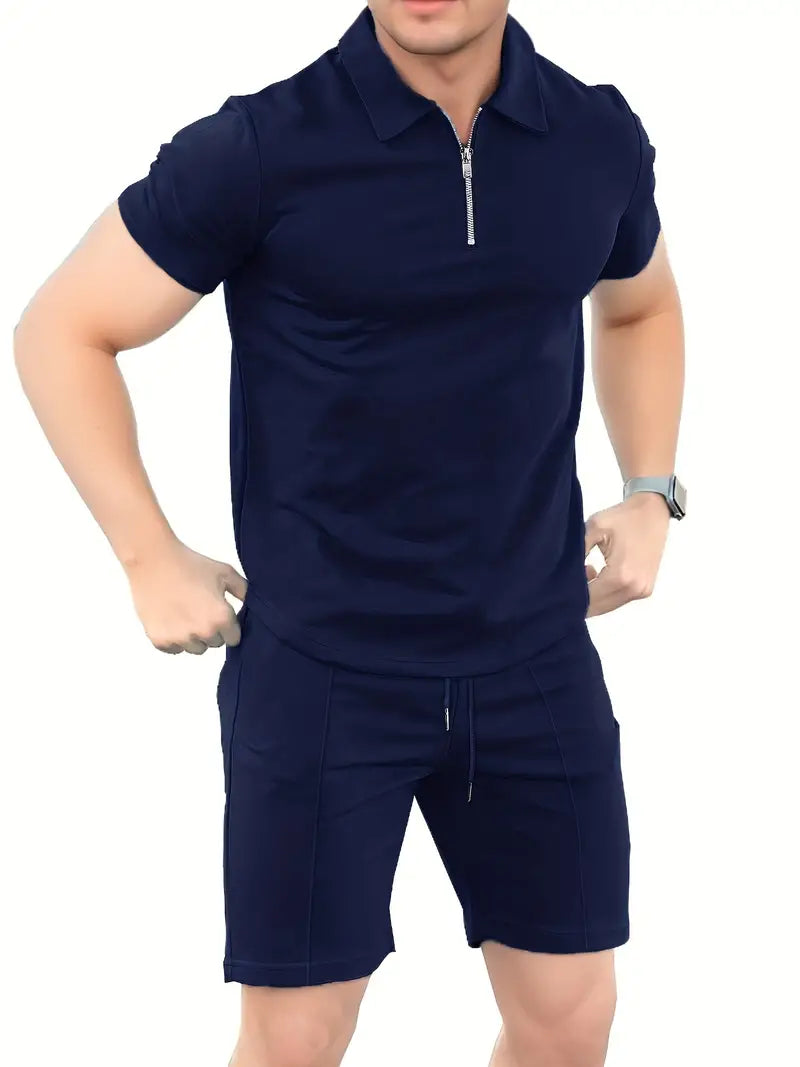 Tyler – Ensemble polo 2 pièces décontracté et tendance
