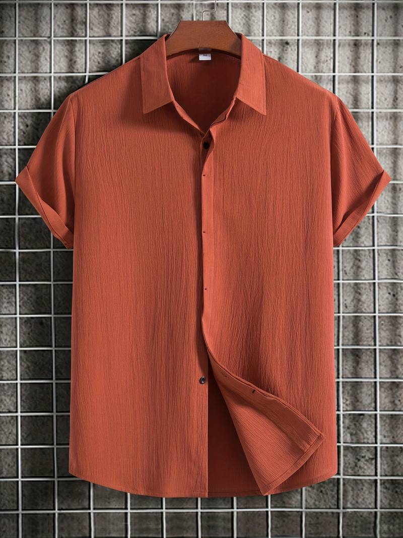 John – chemise décontractée à manches courtes pour homme