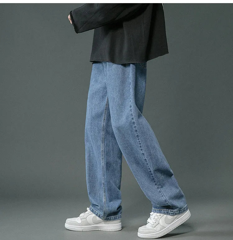 Brett - Pantalon baggy rétro en denim