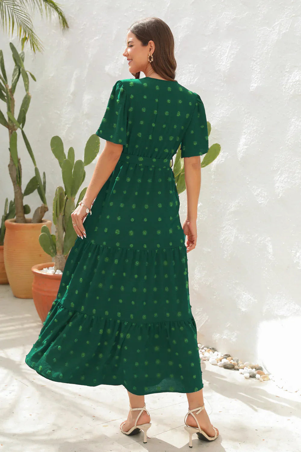 Angelica  - Sommer-Midikleid für Damen