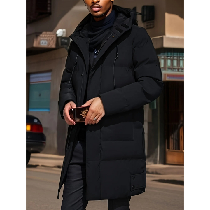 Andréas | veste parka d'hiver pour homme | long