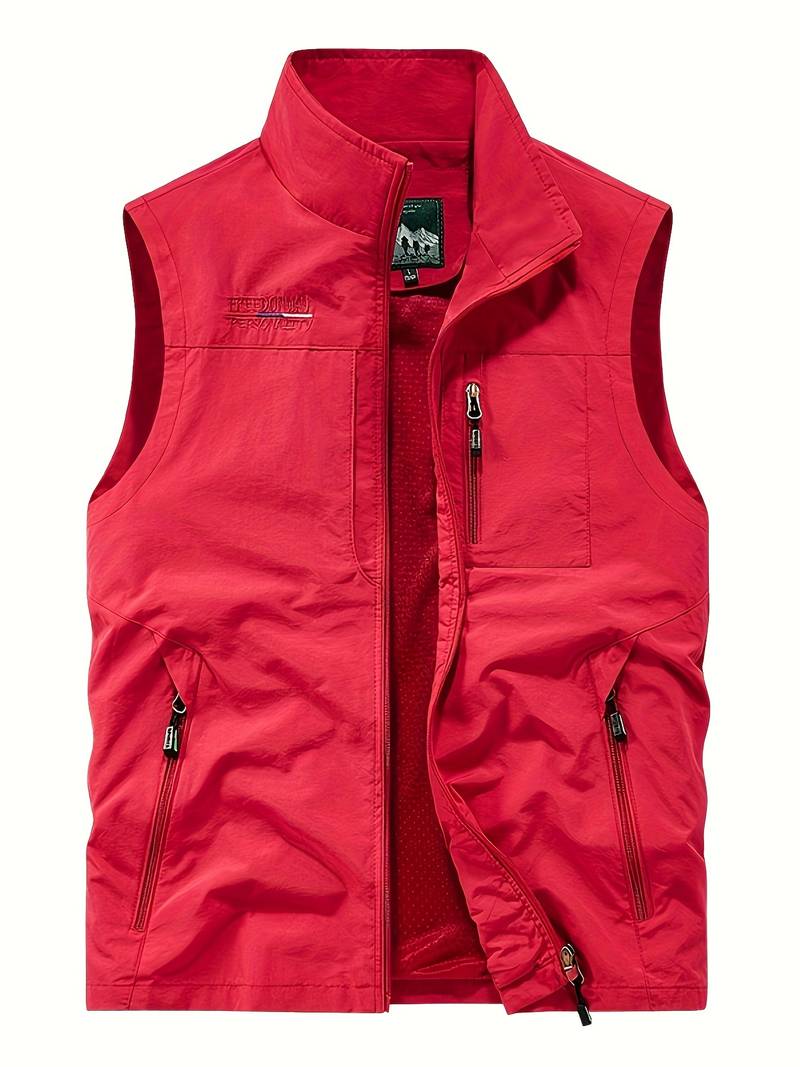 Aristide - gilet cargo homme avec poches zippées