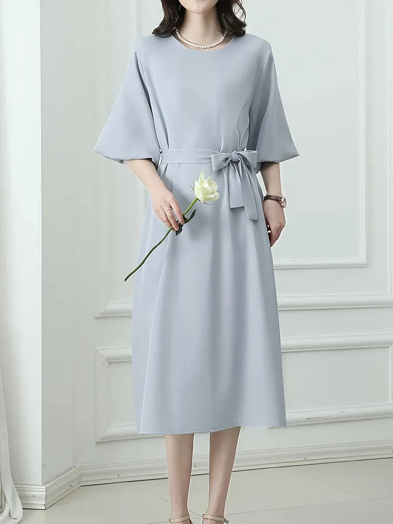 Carlene - Damen Sommerkleid Midi knielang