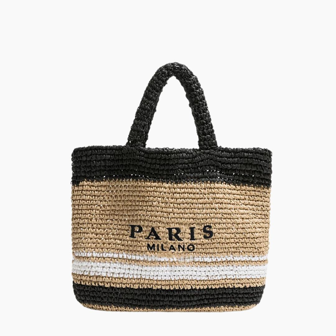 Saule | Sac de plage tressé
