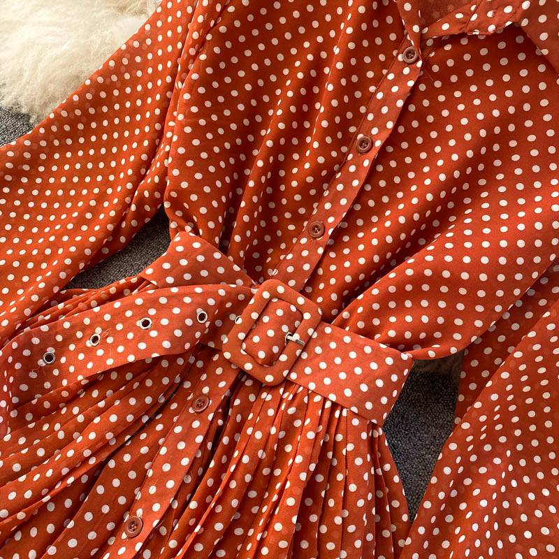 Kine - Stylisches Frühlingskleid - Kleid mit Punkten