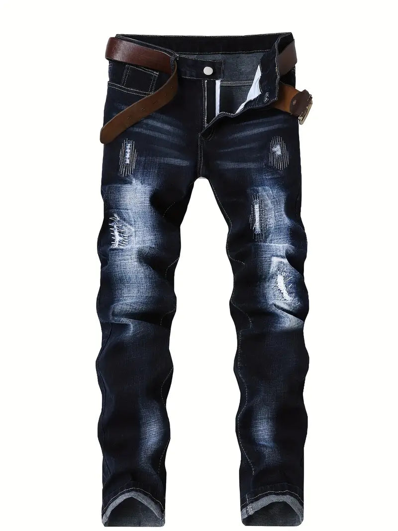 Oliver – jean skinny déchiré décontracté