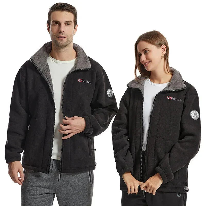 Veste polaire coupe-vent et confortable pour homme