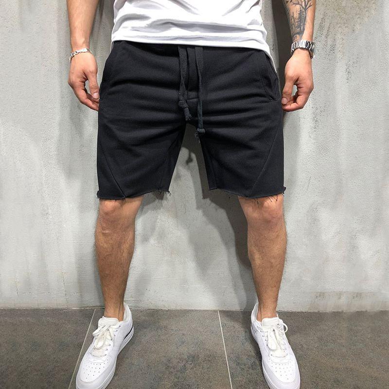 Short ample à taille élastique pour homme