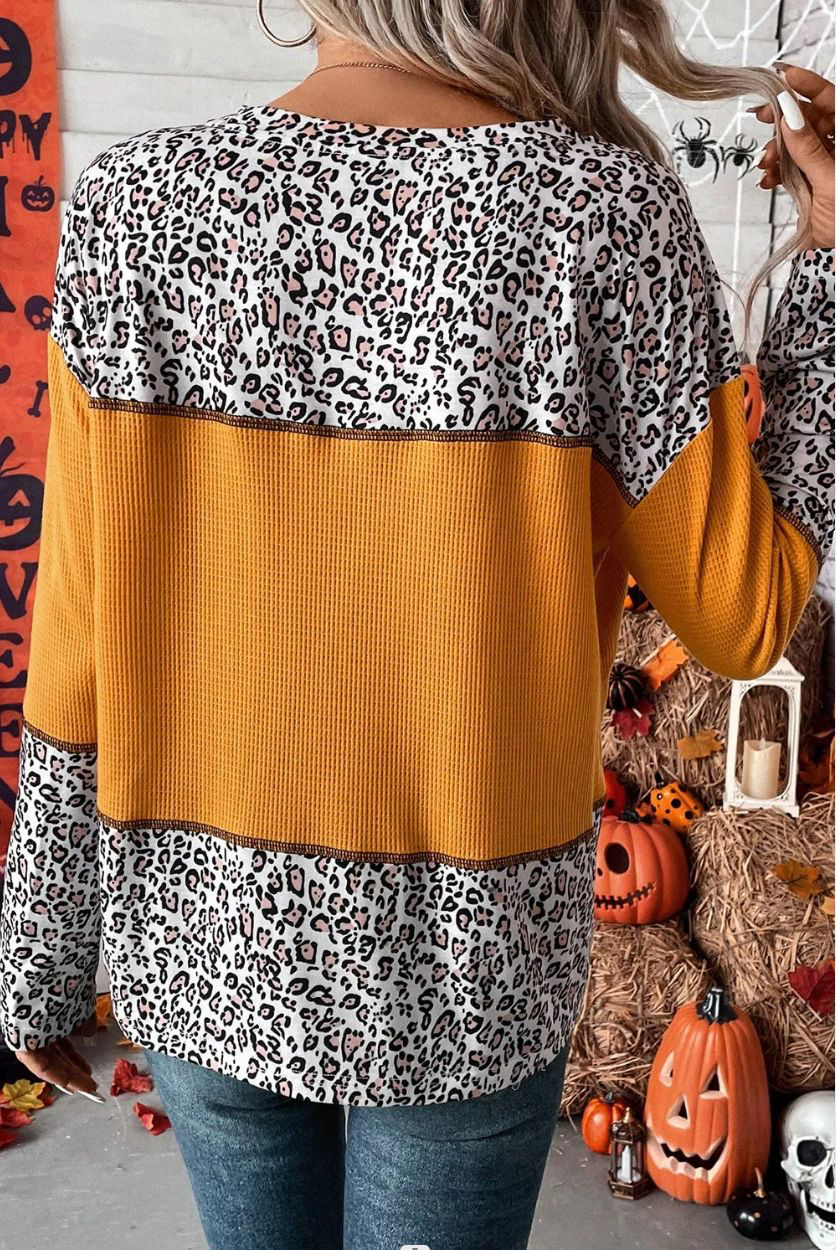 Zara Col Rond Gaufré Léopard 