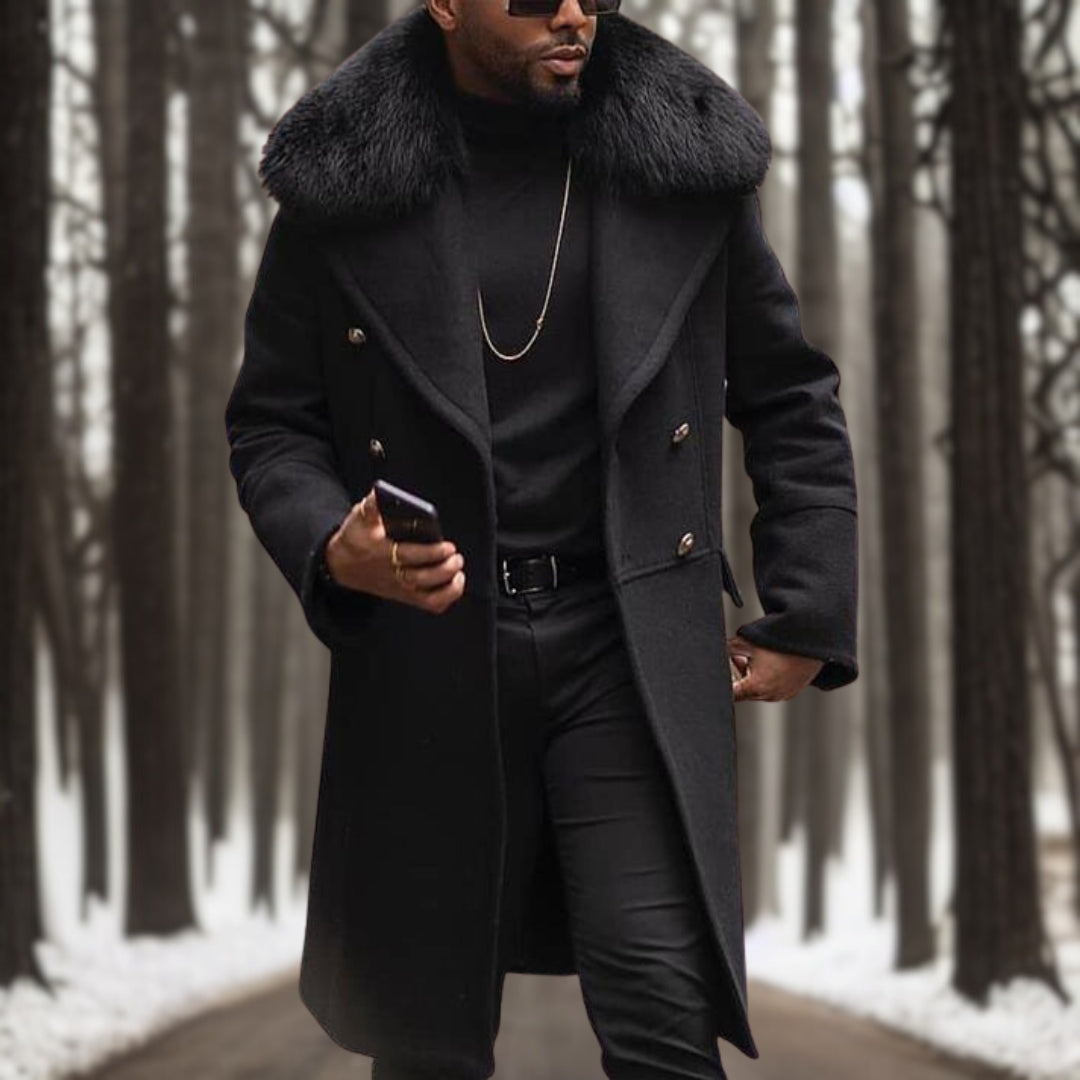 Atticus – lange warme winterjacke für herren
