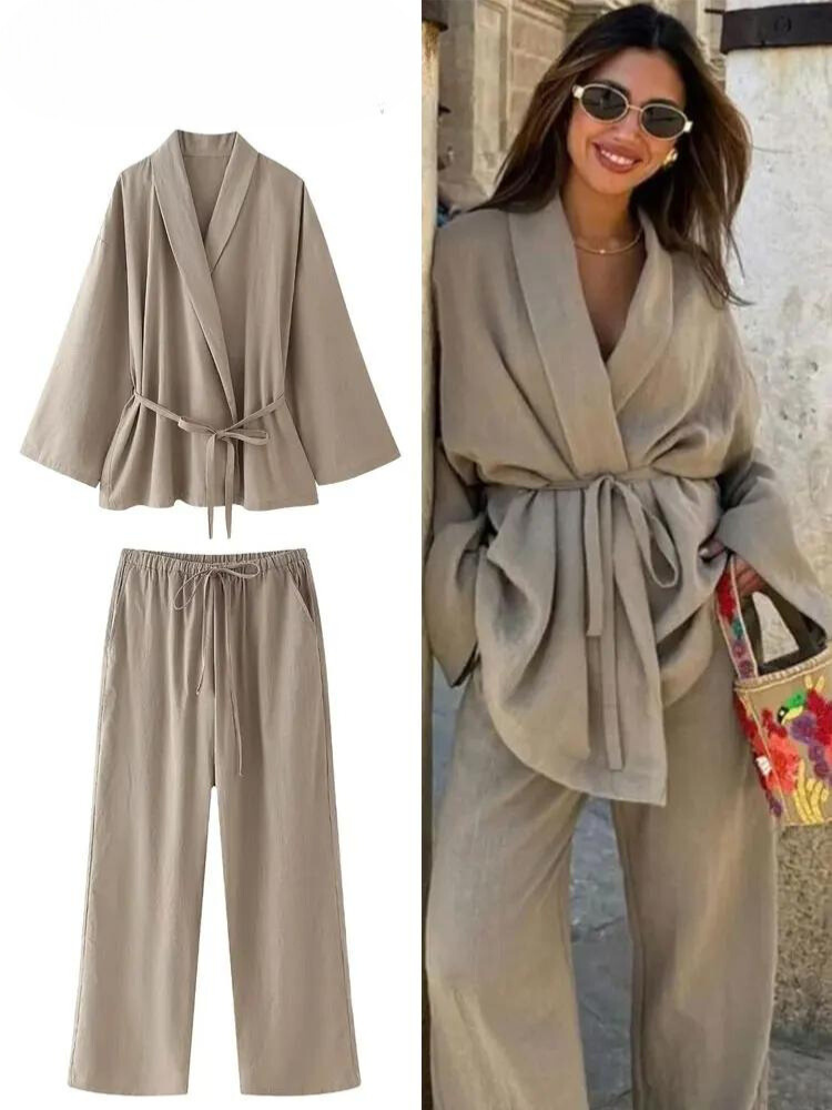 Elsa | Lässiges Khaki-Outfit