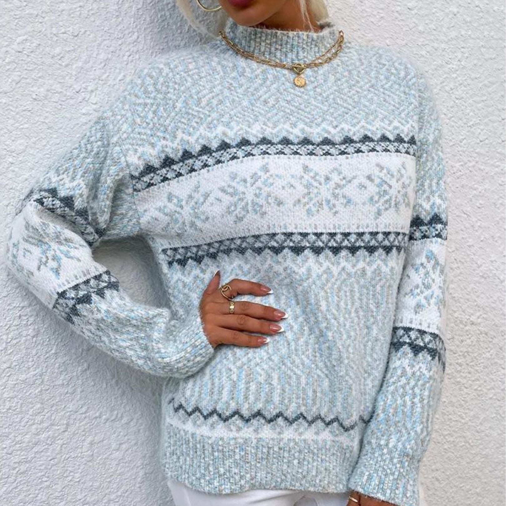 Annette™ | Pull d'hiver fait main 