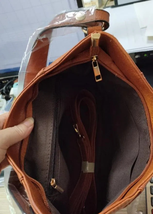 Nola | Stilvolle Vintage-Ledertasche